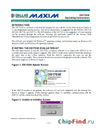 Datasheet DS1703K manufacturer MAXIM