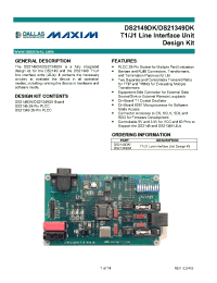 Datasheet DS21349DK manufacturer MAXIM