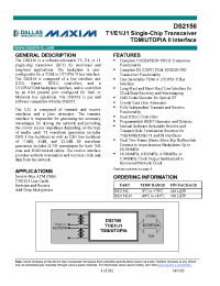 Datasheet DS21562 manufacturer MAXIM