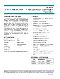 Datasheet DS26556N manufacturer MAXIM