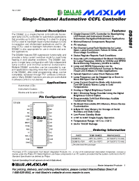 Datasheet DS3881 manufacturer MAXIM