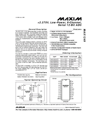 Datasheet MAX1245A manufacturer MAXIM