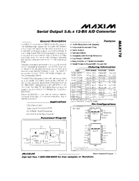 Datasheet MAX170 manufacturer MAXIM