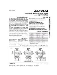 Datasheet MAX320 manufacturer MAXIM