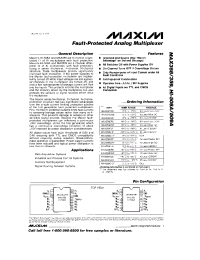 Datasheet MAX358EWE manufacturer MAXIM