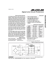 Datasheet MAX366 manufacturer MAXIM
