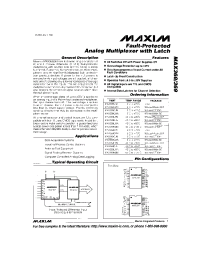 Datasheet MAX368 manufacturer MAXIM