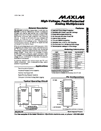 Datasheet MAX388 manufacturer MAXIM