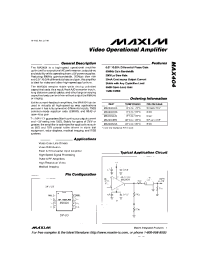 Datasheet MAX404 manufacturer MAXIM