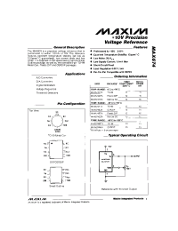 Datasheet MAX674 manufacturer MAXIM