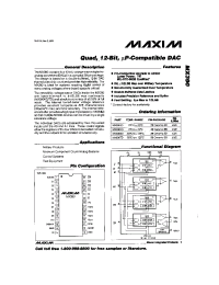 Datasheet MX390SD manufacturer MAXIM