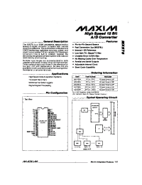 Datasheet MX578 manufacturer MAXIM