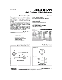 Datasheet MX581 manufacturer MAXIM