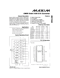 Datasheet MX7228 manufacturer MAXIM