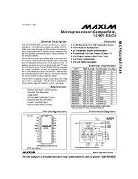 Datasheet MX7534 manufacturer MAXIM