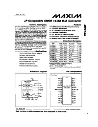 Datasheet MX7538 manufacturer MAXIM