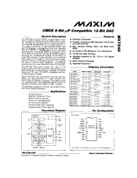 Datasheet MX7548 manufacturer MAXIM