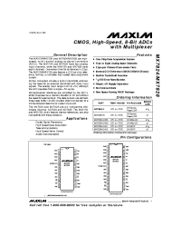 Datasheet MX7824LCAG manufacturer MAXIM