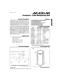 Datasheet MX7845KN manufacturer MAXIM