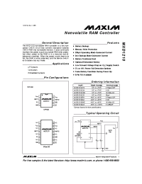 Datasheet MXD1210 manufacturer MAXIM