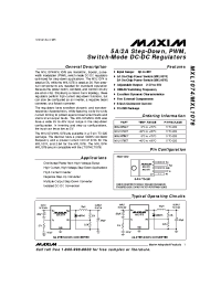 Datasheet MXL1074C manufacturer MAXIM