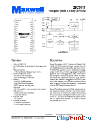 Datasheet 28C011TRT2FS manufacturer Maxwell
