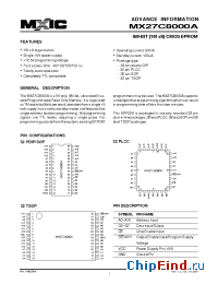Datasheet MX27C8000AMI-10 manufacturer Macronix