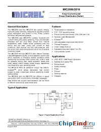 Datasheet MIC2016-0.8YML manufacturer Micrel