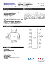 Datasheet SY89430 manufacturer Micrel