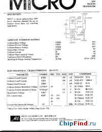 Datasheet BD437 manufacturer Micro Electronics
