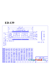 Datasheet ED-139 manufacturer Micro Electronics