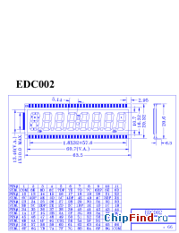 Datasheet EDC002 manufacturer Micro Electronics