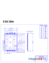 Datasheet EDC006 manufacturer Micro Electronics