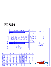 Datasheet ED-S820 manufacturer Micro Electronics