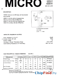 Datasheet MB51D manufacturer Micro Electronics
