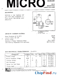 Datasheet MGB120D manufacturer Micro Electronics