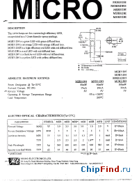 Datasheet MGB31DH manufacturer Micro Electronics