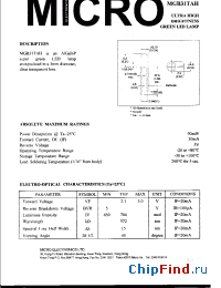 Datasheet MGB31TAH manufacturer Micro Electronics