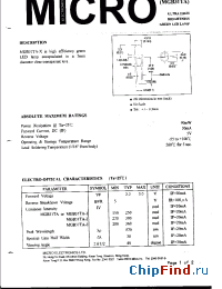 Datasheet MGB31TA-X manufacturer Micro Electronics