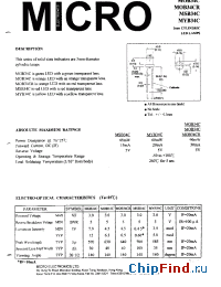 Datasheet MGB34C manufacturer Micro Electronics