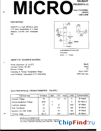 Datasheet MGB34T manufacturer Micro Electronics