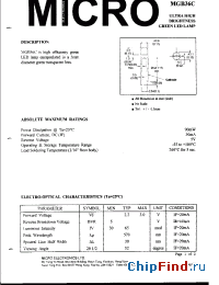 Datasheet MGB36C manufacturer Micro Electronics