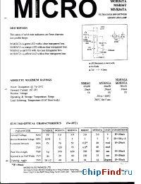 Datasheet MGB36TA manufacturer Micro Electronics