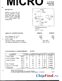 Datasheet MGB49TA manufacturer Micro Electronics