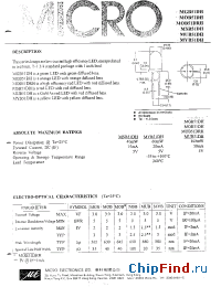 Datasheet MGB51DH manufacturer Micro Electronics