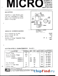 Datasheet MGB90TA manufacturer Micro Electronics