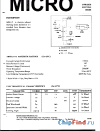 Datasheet MIB31T manufacturer Micro Electronics