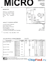 Datasheet MIB57TA-J manufacturer Micro Electronics