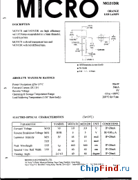 Datasheet MO31DR manufacturer Micro Electronics