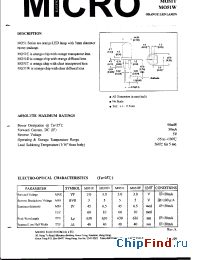 Datasheet MO51 manufacturer Micro Electronics